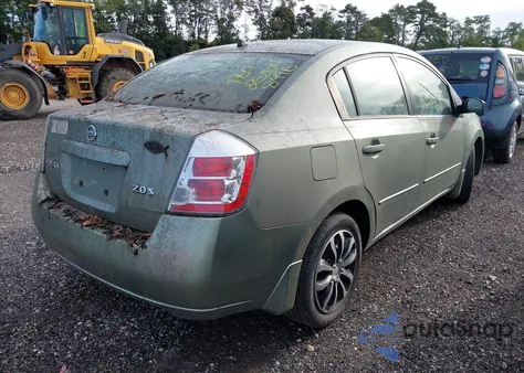 2007 Nissan Sentra 2.0S from USA, damaged, VIN 3N1AB61E47L701622